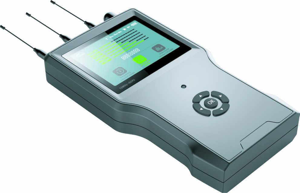 K5000 PLUS handheld wireless frequency counter with colour display
